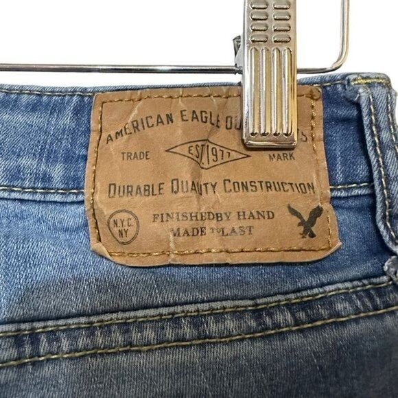 American Eagle Outfitters Extreme Flex Denim Skinny Jeans Men's Size 31 x 32 - Picture 5 of 6